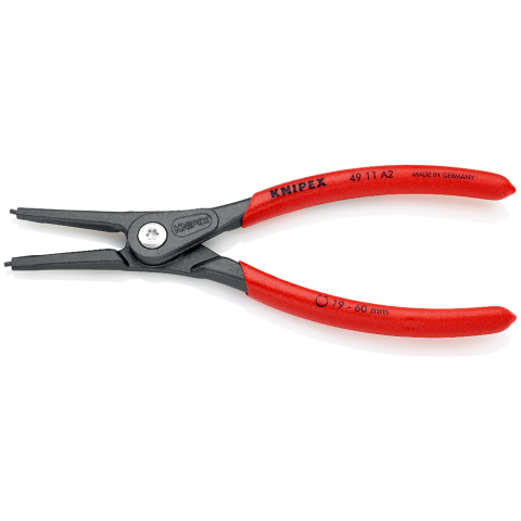 KNIPEX 49 11 A4 Präzisions-Sicherungsringzange für Außenringe auf Wellen